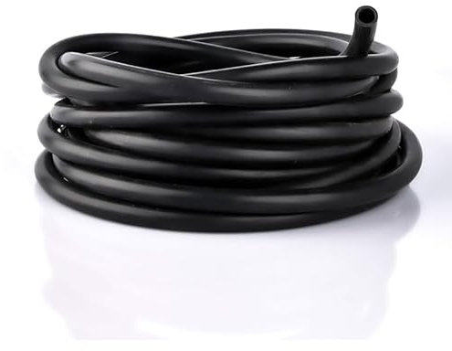 1 mètre 1 mm 2 mm 3 mm 4 mm 5 mm 6 mm 7 mm 8 mm 9 mm 10 mm ID tuyau en caoutchouc noir flexible en silicone souple pour pompe à air d'aquarium-23 x 29 mm