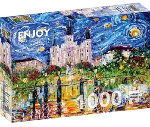 ENJOY-1455 - Jackson Square, New Orleans, Puzzle, 1000 Teile