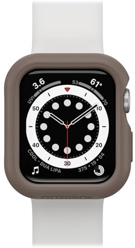 OtterBox Protector de Reloj para Apple Watch Series SE/6/5/4-40mm, Resistente a Caída y Golpes, Carcasa Protectora Elegante para Apple Watch, Protege la Pantalla y los Bordes, Beige