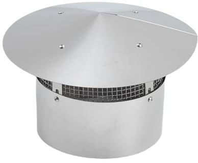 GarveeLife Chimney Cap, Silver, 8 x 8inch
