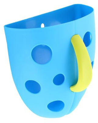 COSMEVIVI Cesta para Guardar Juguetes De Baño Ventosas Organizador De Juguetes De Baño para Almacenaje Bañera