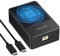 NEWQ Upgraded 10GbE Ethernet Adapter, Thunderbolt 3/4/5, Built-in 113°F Self-Starting Temperature Controlled Fan, Includes Cable, High-Speed RJ45 Network Connections for Mac and Windows