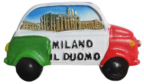 Auto Duomo di Milano Italien Kühlschrank Magnet Reise Souvenir Kühlschrank 3D Dekoration Magnet Aufkleber Handwerk