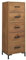 Eleganz Kiefer Kommode Wohnzimmer, Massivholz Kommode 42x35x110 cm, Stauraum Lösung für Kleine Räume, Natürliche Kiefer Holz Optik