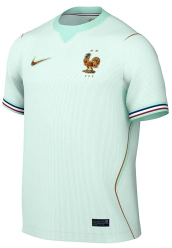 Nike Men's FFF Dri-Fit SS Stadium Away Jersey, Igloo/Monarch/Monarch, S