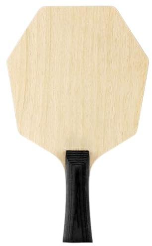 Tischtennisschläger Grundplatte Präzises sechseckiges Holzbrett | Sechseckiger Tischtennisschläger aus Holz für Damen