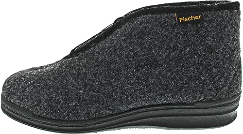 Fischer Markenschuh Unisex - Erwachsene, Damen,Herren, Verbandschuhe, Hausschuhe,warm gefüttert