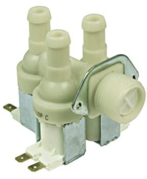 Magnetventil Einlaufventil Füllventil Ventil 3fach 90° 14,0mmØ Waschmaschine Spülmaschinen Universal Linde AEG Zanker Elin Interfunk BBC Eudora