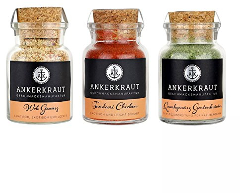 Ankerkraut KS0803 Gewürzmischungen-Set Wok-Zeit