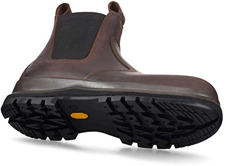 Carhartt Herren Carter Rugged Flex® S3-Chelsea-Sicherheitsstiefel, Dunkelbraun, 39