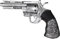 W WIDMANN MILANO Party Fashion 01449 - Revolver, aus Schaumlatex, Cowboy, Kostümzubehör, Accessoire, Karneval, Mottoparty