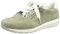 ARA Damen Osaka Schnürhalbschuh, PISTAZIE,WEISS, 37.5 EU Weit