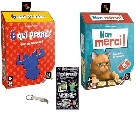 Set No Merci + 6 Taking + Cow Extension + 1 Blumie Bottle Opener