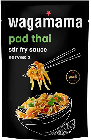Wagamama Pad Thai Sauce pour saute 125 g - Lot de 2