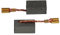 vhbw 2x escobilla 13 x 6,5 x 8 mm compatible con Bosch GWS 7-125 ET, GWS 7-125 T herramientas, amoladora angular, herramienta multifuncional