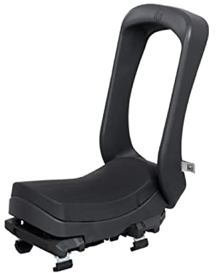 Urban iki Unisex-Adult Junior seat Bike, Kindersitz, Bincho Black/Bincho Black, En storlek