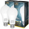 LUTW Motion Sensor Light Bulb, E27 Screw Bulb Equivalent 60W Incandescent, Cool White 6000K 9W 900LM, Auto On/Off Indoor Outdoor Security Light Bulb for Garage, Stairs, Hallway Basement, 2 Pack
