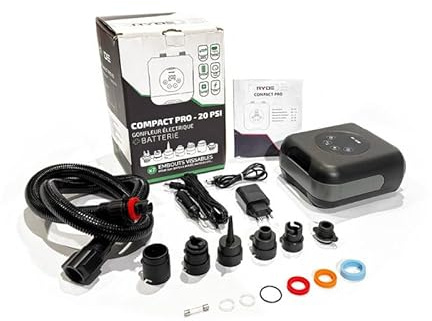 Pompe Electrique RYDE E-Pump Compact Pro 20 PSI + Batterie