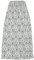 b.young BYELSANO Jupe longue trapèze pour femme 100 % coton, Black Mix (200453), 38