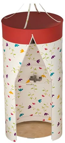 Cortina de Ducha Portátil Redonda, Cortina de Baño con Accesorio, Mampara de Ducha Exterior para Casa de Campo(0.8x2m/31x76in)