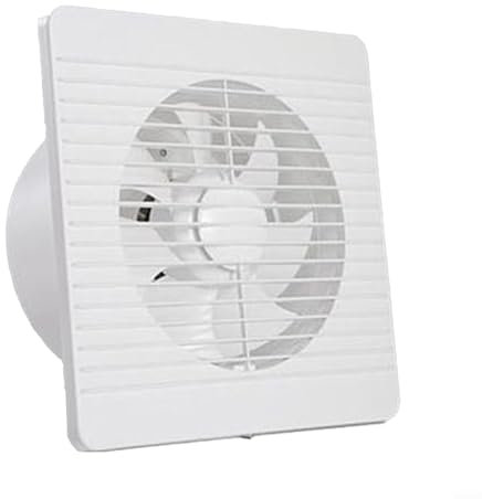 URPIZY Wall Mounted Exhaust Fan for Bathroom & Kitchen - Powerful Window Extractor Fans for Kitchen Ceiling Window Office(8inch)