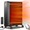 Sonnewelt Ölradiator 2500W Elektroheizung Energiesparend,mit 11 Rippen 3 Heizstufen,Thermostat,WiFi App & Fernbedienung,Digitalem Display,Elektrische Heizung Überhitzungsschutz,Schwarz