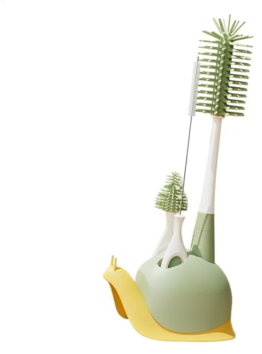 Teksome Flaschenbürste Set, Vielseitige Flaschenreinigungsbürste