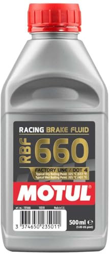 RBF 660 RBF660 Bremsöl DOT 4 kompatibel mit Auto Motorrad Motu l FL Racing Fluid 100% synthetisch 500 ml