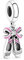 Sterling Silber S925 Ballettschuhe Charms & Beads für Damen,Ballett Family,Blume Rosa Moments Unendlichkeitsbaum Charm Anhänger,Reisen Clip Stopper für Armbänder,Geschenk für Frauen Geburtstag