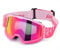 mjmoto Motorrad-Schutzbrille für Damen und Herren, Anti-Rutsch-Riemen, Kratzfest, für Dirt Bike, ATV, MX, DH, MTB,Snowboarding (Rosa)