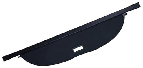 XZXZVB Einziehbare Laderaumabdeckung, Schwarze Kofferraumabdeckung, kompatibel mit Porsche Cayenne 2011–2018