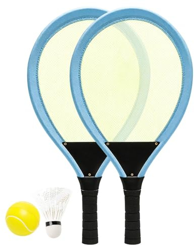 Badmintonschläger für Kinder und Mädchen | Spielzeug mit Sportschlägern | Badmintonschläger für Kinder, für 3-12 Jahre, männlich und weiblich, Innen- und Außenbereich, Zuhause, Kindergarten, Schule