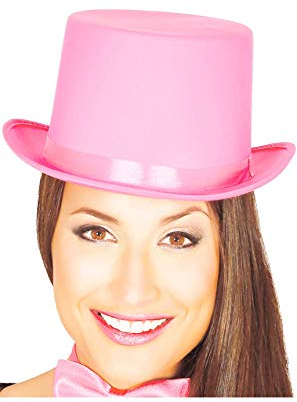 Chapeau Haut de Forme Luxe Rose