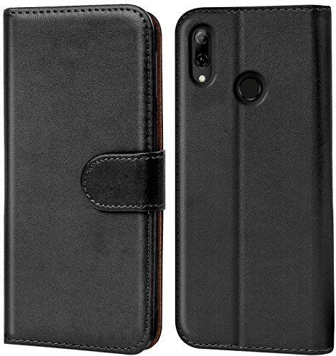 Verco Funda para Huawei P Smart 2019, Telefono Movil Case Compatible con P Smart (2019) Libro Protectora Carcasa, Negro