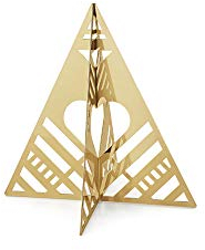 Georg Jensen [W2] Seasonal Table Tree Gold, Small