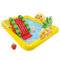 INTEX 57158 - Centro de juegos frutas con tobogán y pulverizador, Multicolor