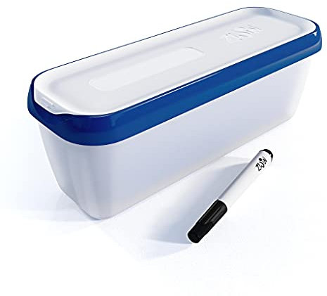 Zwin® Eisbehälter 1,5 Liter - Portionierbehälter - Ideal für selbstgemachtes Eis - BPA frei - Zubehör Speiseeis