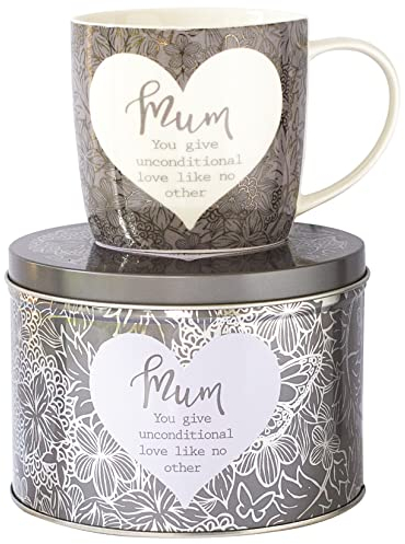 Arora 7054 Tasse mit Spruch Said with Sentiment, Holz