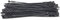 Blitzbinder - Kugelbinder - Mehrzweckbinder - Kabelbinder - 180mm Schwarz 50Stck. | Premiumqualität von PC24 Shop & Service