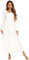 Verve Jelly Victorian Style Nightgown Long Sleeve Sleepwear Women Plus Size Vintage Nightdress Nightwear Women Maternity Hospital Gown White 2 XXL