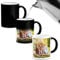 Personalised Magic Mug Custom Colour Changing Cup Black to White Heat Activated Any Image Photo Or Text Printed On onto Your Mug Great Gift