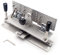 LeTkingok Double Slide Rail Knife Sharpener Jig, Belt Sander Knife Jig Sharpening Locator Adjustable DIY Handheld Knife Sharpening Clip
