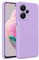 TBOC Funda para Móvil Compatible con Xiaomi Redmi Note 12 Pro 5G [6.67 Pulgadas] - Carcasa Rígida [Lila] Silicona Líquida [Tacto Suave] Forro Interior Microfibra [Protege la Cámara] Antideslizante