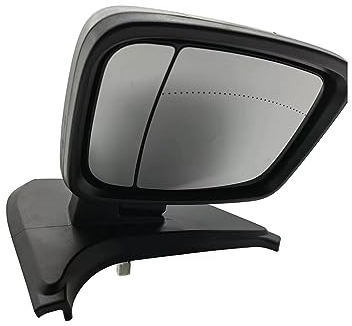 SHLPDFM Spiegel Rückspiegel Electric Außenspiegel Seitenspiegel Links für Opel Vauxhall Vivaro Renault Trafic(Schwarz)