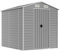 vidaXL Abri de Jardin Gris Clair 191x215x198 cm Acier galvanisé