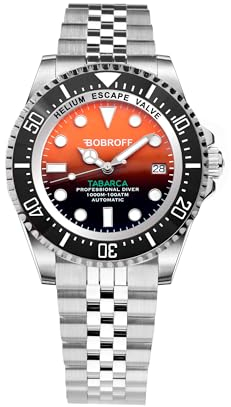 Bobroff Men's Analog-Digital Automatic Uhr mit Armband S0375349