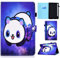 CASAFUNY Custodia per Lenovo Tab P12 12.7 pollici 2023 Custodia Protettiva Magnetica Cover con Auto Svegliati/Sonno TPU Copertura per Lenovo Tab P12 2023, Panda stella