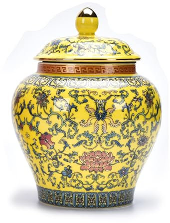 Barattolo in Ceramica con Coperchio Ermetico, Adatto per la Decorazione Della Cucina