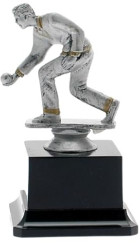 Hole Gadget Premiazioni Personalizzate Sportive Coppe e Trofei Figurativi per Tutti Gli Sport con Targhetta Personalizzata Premio Riconoscimento per Eventi Specifici (Bocce)