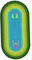 Amagogo Tapis Sport Epais 150 * 60 Cm, Tapis De Yoga Antidérapant, Tapis De Corde à Sauter Extra épais Antidérapant, Tapis De Yoga Epais Pour Sports D'intérieur Et D'extérieur, Vert